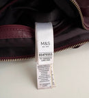 M&S leather bag