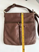 Fatface leather bag
