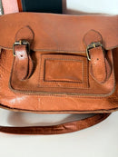 Fatface leather bag