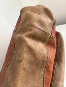 Fatface large brown leather bag