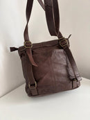 Fatface leather bag