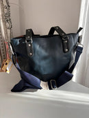 White stuff leather bag