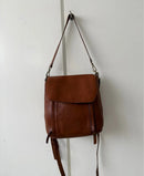 Fatface leather bag