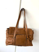 White stuff leather bag