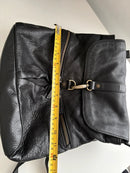 Fatface leather backpack