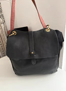 White stuff leather bag