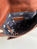 Fatface leather bag