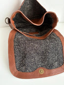 Fatface leather bag
