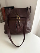 Fatface leather bag