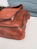 Fatface leather bag