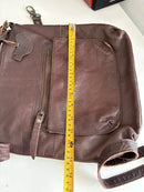 White stuff leather bag