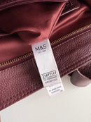M&S leather bag