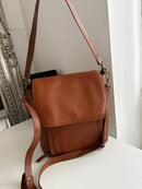 Fatface leather bag