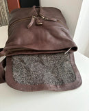 Fatface leather bag