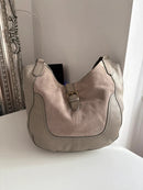 White stuff leather bag