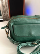 Fatface leather bag