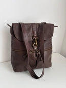 Fatface leather bag