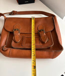 Fatface leather bag