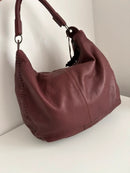 White stuff leather bag