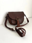 Fatface leather bag