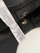 Marks and Spencer black leather handbag