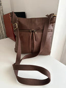 Fatface leather bag