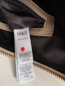 M&S leather bag
