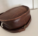Fatface leather bag