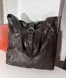 White stuff leather bag