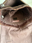 White stuff leather bag