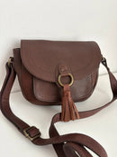 Fatface leather bag