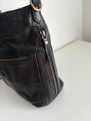 Fatface leather bag