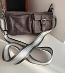 Fatface leather bag