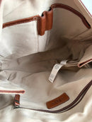 Fatface leather bag
