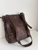 Fatface leather bag