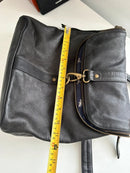Fatface leather bag