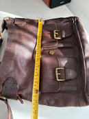 White stuff leather bag