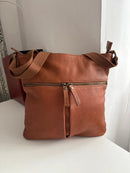 Fatface leather bag