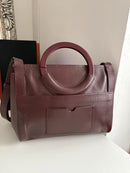 John Lewis leather bag