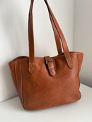 FatFace Leather Tote Bag | Brown | Pre-Loved