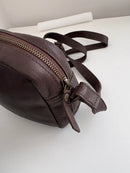 Fatface leather bag