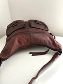 Fatface leather bag