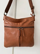 Fatface leather bag