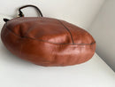 Marks and Spencer brown leather shoulder bag