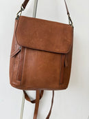 Fatface leather bag