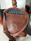 Fatface leather bag