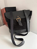 White stuff leather bag