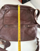 White stuff leather bag