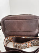 Fatface leather bag