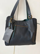 White stuff leather bag